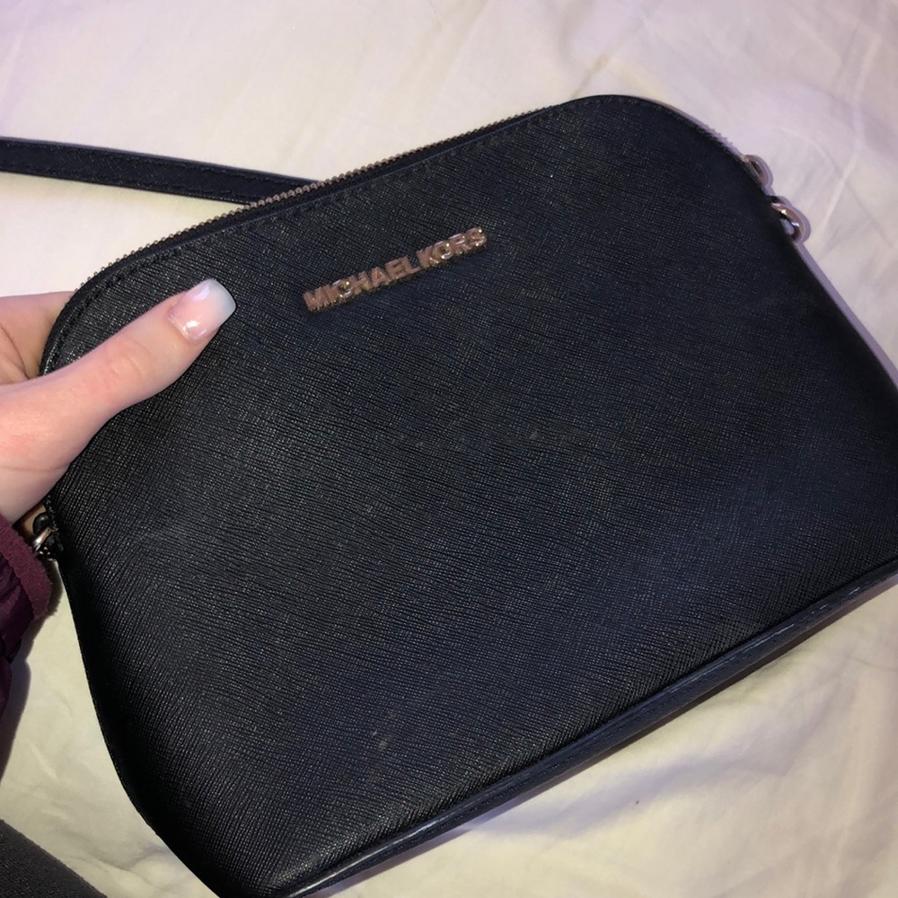 Michael Kors Black Cindy Crossbody